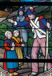 Loire Atlantique N* 107 - Nantes - Museo Dobree - Exposición Temporal - “Vidriera y guerra de Vendée”